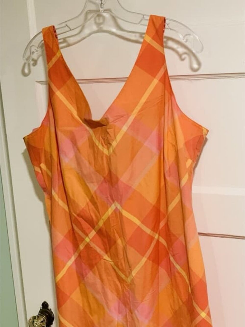 Stretch Cotton Tank Dress